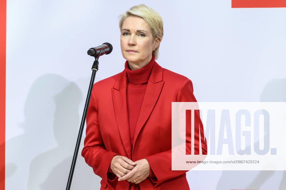 Pictured, from left: Manuela Schwesig, GER, Berlin, SPD press conference following the elections in Berlin and Mecklenburg-Western Pomerania (MV), in the atrium of the Willy Brandt Haus, Wilhelmstraße 141, 10963 Berlin, September 21, 2026,