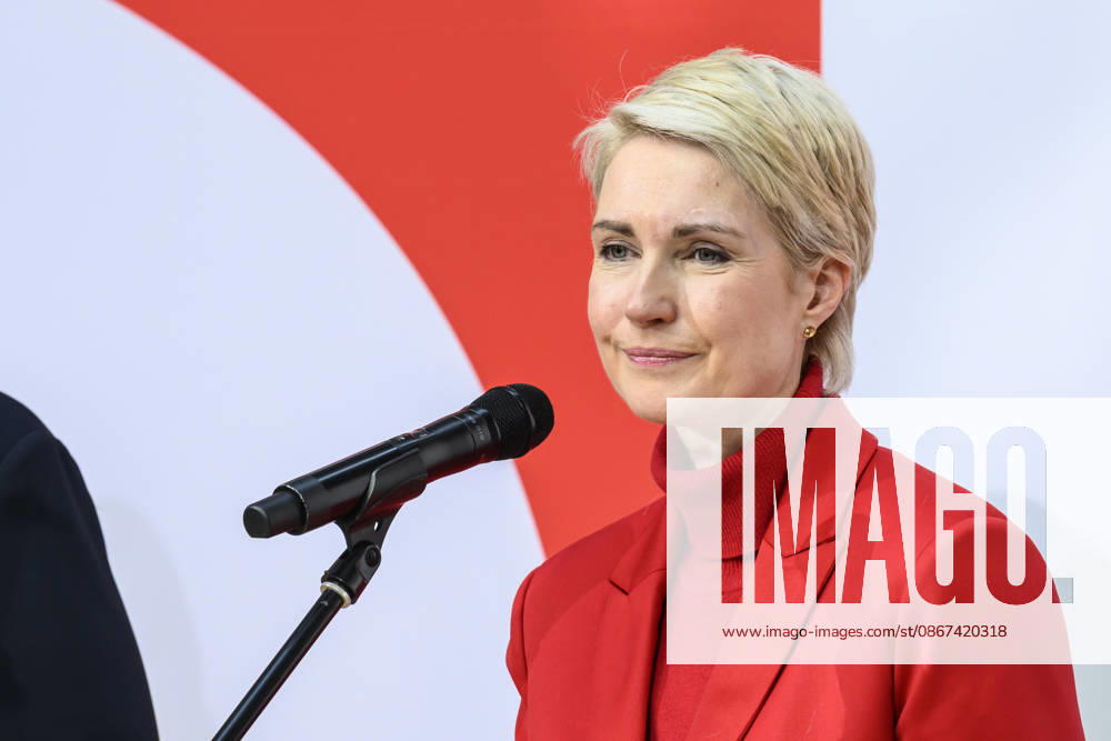 Pictured, from left: Manuela Schwesig, GER, Berlin, SPD press conference following the elections in Berlin and Mecklenburg-Western Pomerania (MV), in the atrium of the Willy Brandt House, Wilhelmstraße 141, 10963 Berlin, September 21, 2026,