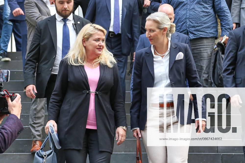 Federal Press Conference: AfD—The Impact of the State Elections in Berlin and Mecklenburg-Western Pomerania on Federal Politics; Kristin Brinker, AfD’s top candidate for Berlin, and AfD Chairwoman Alice Weidel