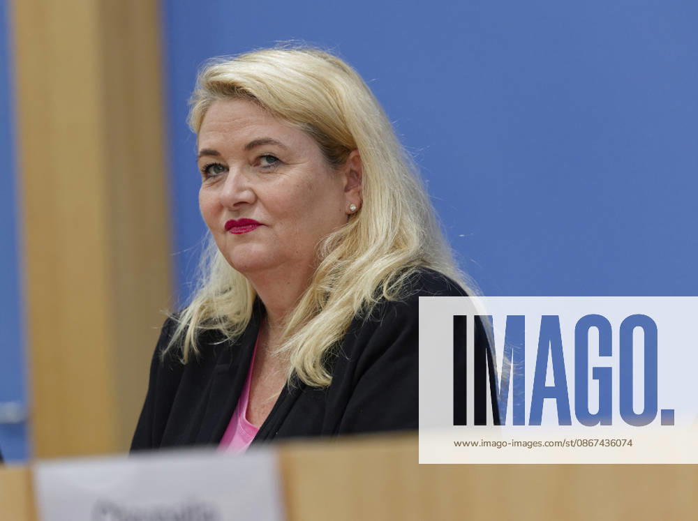 AfD Post-Election Analysis: Mecklenburg-Western Pomerania and Berlin, September 21, 2026, Germany, Berlin—Federal Press Conference: AfD’s analysis of the state election in Mecklenburg-Western Pomerania and the election to the Berlin House of Representatives. Pictured: Kristin Brinker, AfD’s top candidate for Berlin