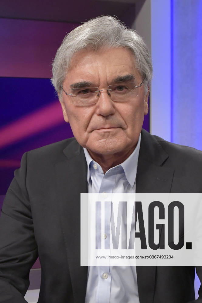 Joe Kaeser on the ARD talk show maischberger at the Berlin Adlershof studio, September 2, 2026 Foto:xM.xBehrensx xFuturexImagex maischberger2109_6919