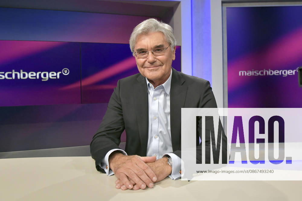 Joe Kaeser on the ARD talk show maischberger at the Berlin Adlershof studio, September 2, 2026 Foto:xM.xBehrensx xFuturexImagex maischberger2109_6922