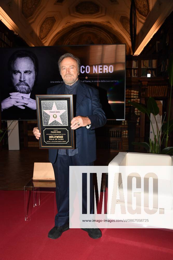 IPA88844313 - Rome, Ministry of Culture: Celebration in Honor of Franco Nero. Pictured: Franco Nero