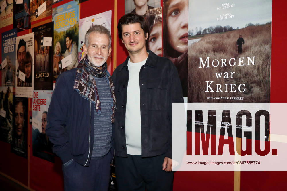 Tomorrow Was War, film premiere at the Delphi Lux, Berlin, September 22, 2026. Ulrich Matthes and Enno Trebs at a photo call for the premiere of Tomorrow Was War at the Delphi Lux in Berlin on September 22, 2026. Berlin, Delphi Lux