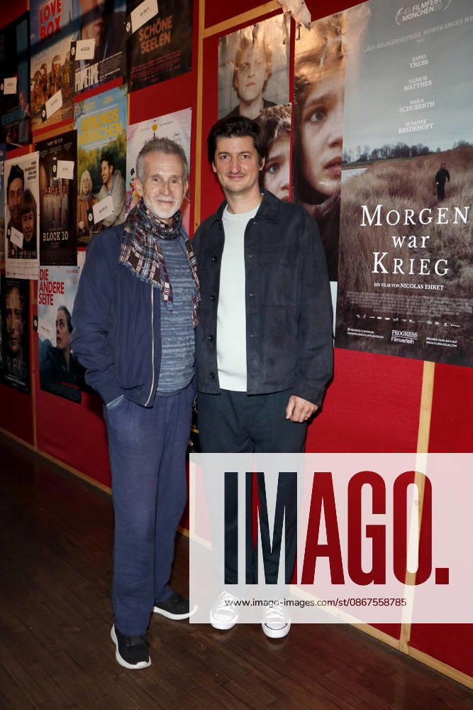 Tomorrow Was War, movie premiere at the Delphi Lux, Berlin, September 22, 2026. Ulrich Matthes and Enno Trebs at a photo call for the premiere of Tomorrow Was War at the Delphi Lux in Berlin on September 22, 2026. Berlin, Delphi Lux