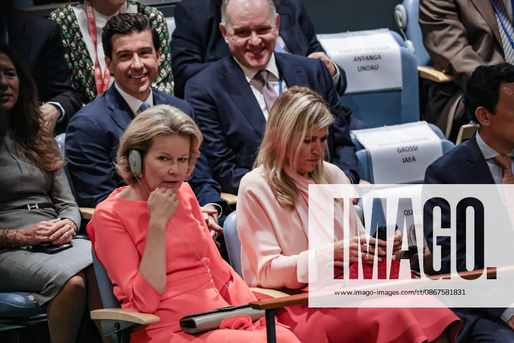 ALEKSANDAR VUCIC, DONALD TRUMP, Serbia, President, UNGA81, UN General Assembly, General Debate, hand over mouth, diplomacy New York United States - ZUMAo116 20260922_znp_o116_068