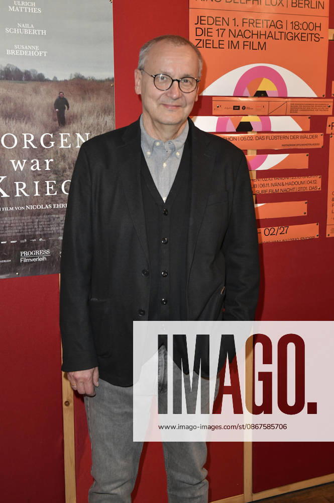 Knut Elstermann at the premiere of the movie *Morgen war Krieg* at the Delphi Lux in Berlin, September 22, 2026 Foto:xM.xBehrensx xFuturexImagex krieg_6918
