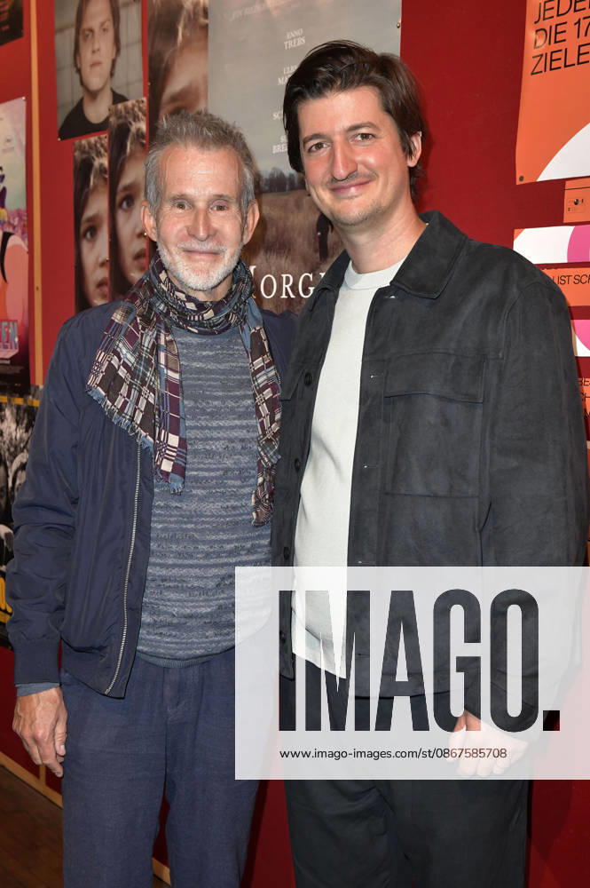 Ulrich Matthes and Nicolas Ehret at the premiere of the feature film *Morgen war Krieg* at the Delphi Lux in Berlin, September 22, 2026 Foto:xM.xBehrensx xFuturexImagex krieg_6920