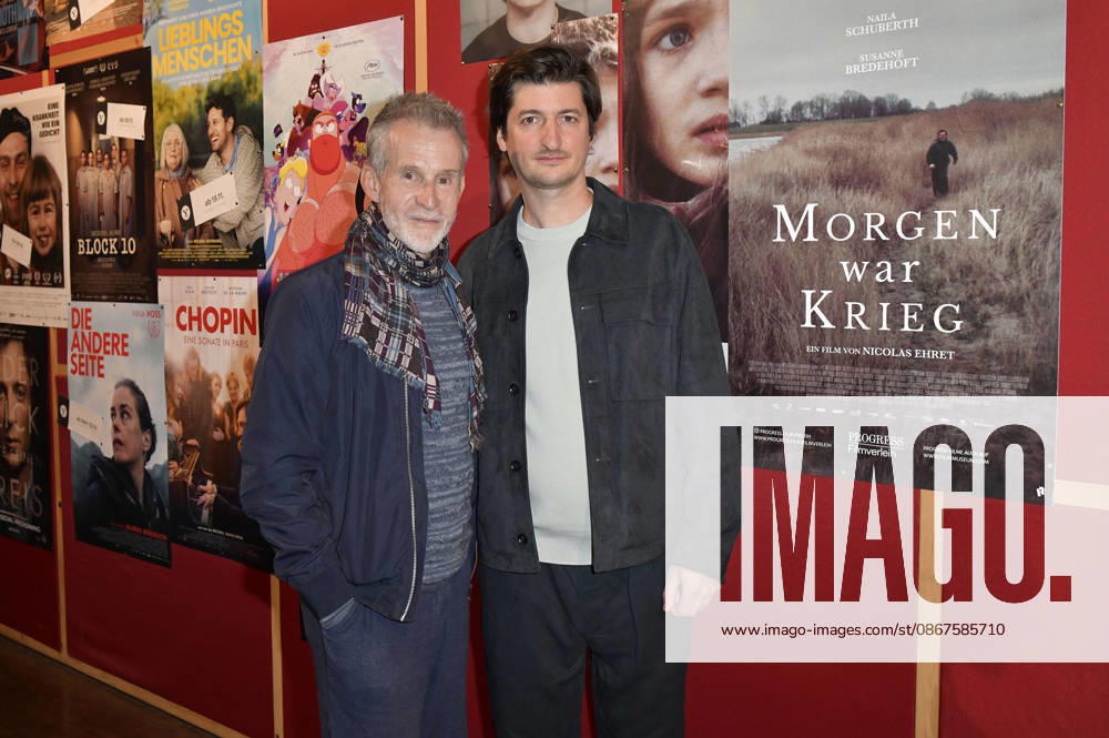 Ulrich Matthes and Nicolas Ehret at the premiere of the feature film *Morgen war Krieg* at the Delphi Lux in Berlin, September 22, 2026 Foto:xM.xBehrensx xFuturexImagex krieg_6921