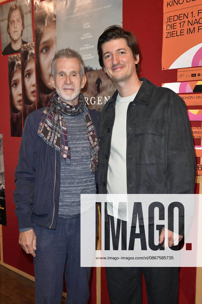 Ulrich Matthes and Nicolas Ehret at the premiere of the movie *Morgen war Krieg* at the Delphi Lux in Berlin, September 22, 2026 Foto:xM.xBehrensx xFuturexImagex krieg_6919