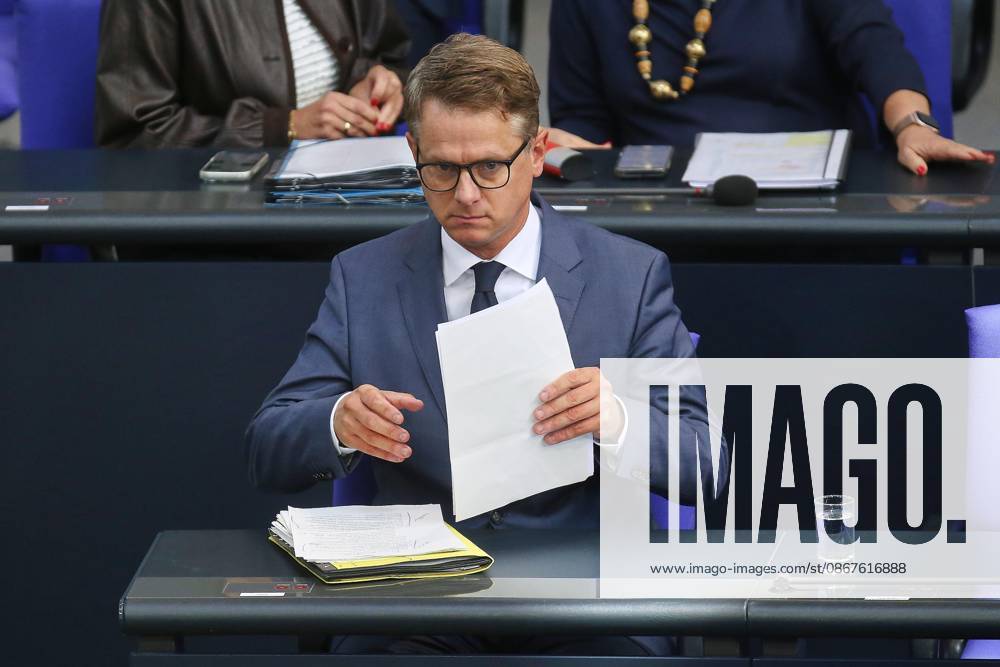 German Bundestag 95th Session of the Bundestag Federal Minister of Health Carsten Linnemann, CDU