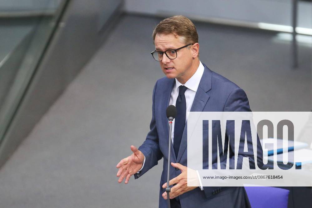 German Bundestag 95th Session of the Bundestag Federal Minister of Health Carsten Linnemann CDU