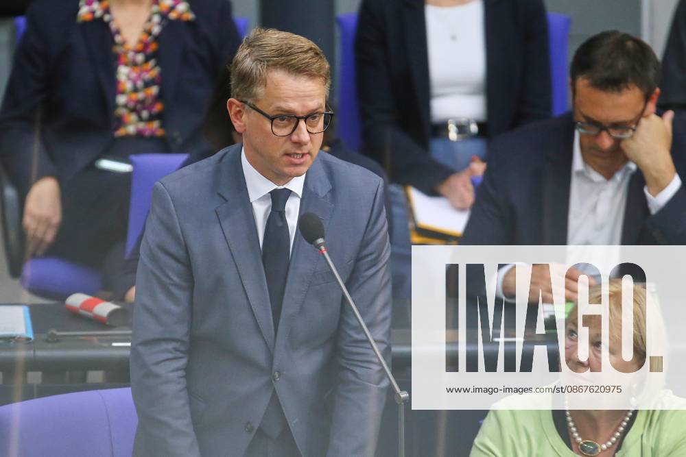German Bundestag 95th Session of the Bundestag Federal Minister of Health Carsten Linnemann CDU