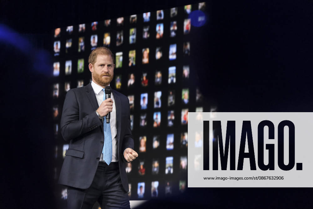 NEW YORK, NY- SEPTEMBER 23: Prince Harry, Duke of Sussex on stage at the Clinton Global Initiative 2026 Annual Meeting at The New York Hilton Midtown in New York, NY on September 23, 2026.