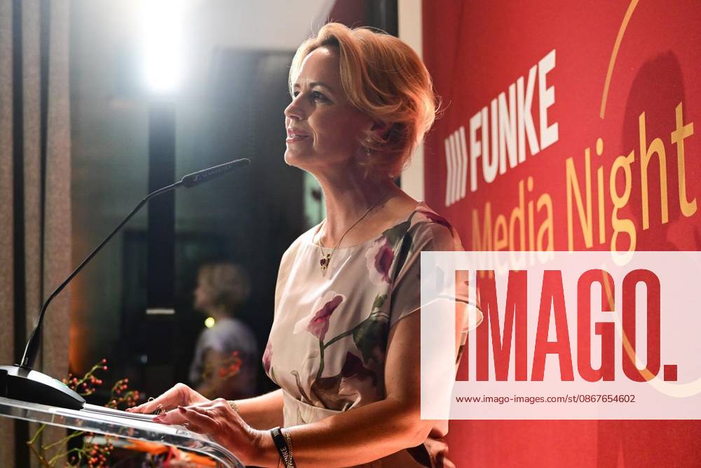 FUNKE Media Night ** FOR ** **Media Night at Stue, Julia Becker, publisher of the Funke Media Group, photographed on September 23, 2026, in Berlin Berlin Berlin Berlin Copyright MaurizioxGambarini