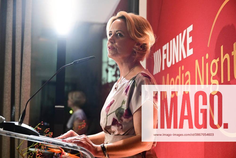 FUNKE Media Night ** FOR ** **Media Night at Stue, Julia Becker, publisher of the Funke Media Group, photographed on September 23, 2026, in Berlin Berlin Berlin Berlin Copyright MaurizioxGambarini