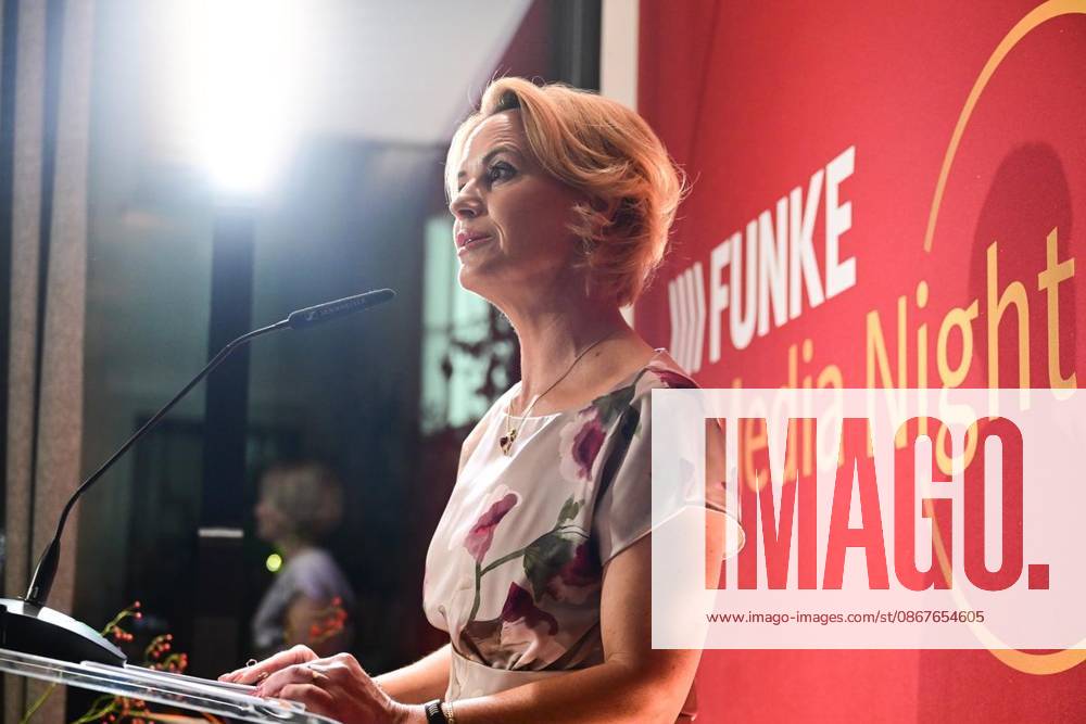 FUNKE Media Night ** FOR ** **Media Night at Stue, Julia Becker, publisher of the Funke Media Group, photographed on September 23, 2026, in Berlin Berlin Berlin Berlin Copyright MaurizioxGambarini