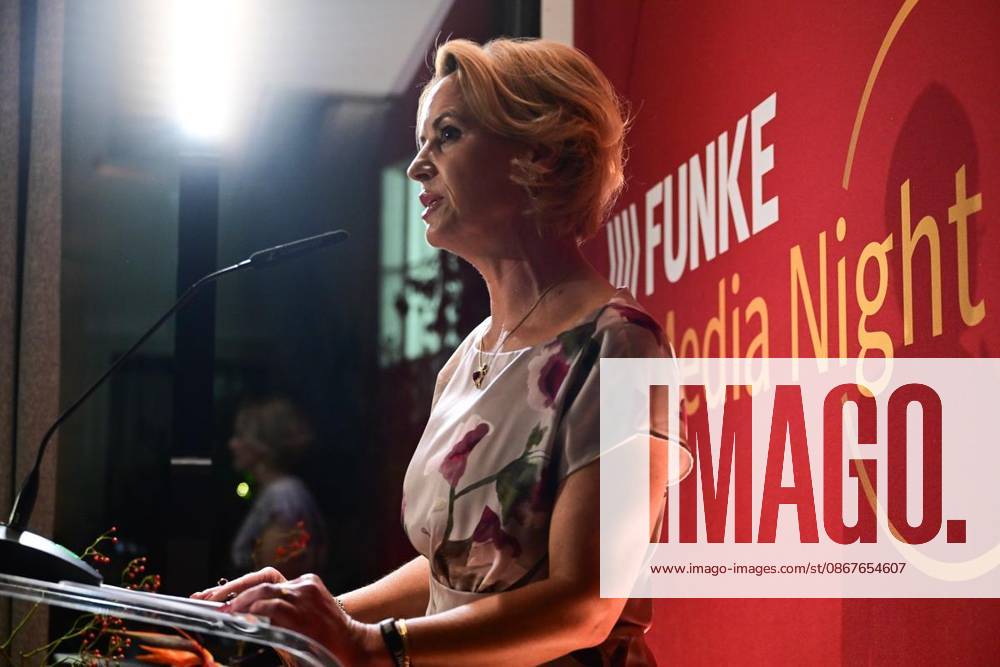 FUNKE Media Night ** FOR ** **Media Night at Stue, Julia Becker, publisher of the Funke Media Group, photographed on September 23, 2026, in Berlin Berlin Berlin Berlin Copyright MaurizioxGambarini