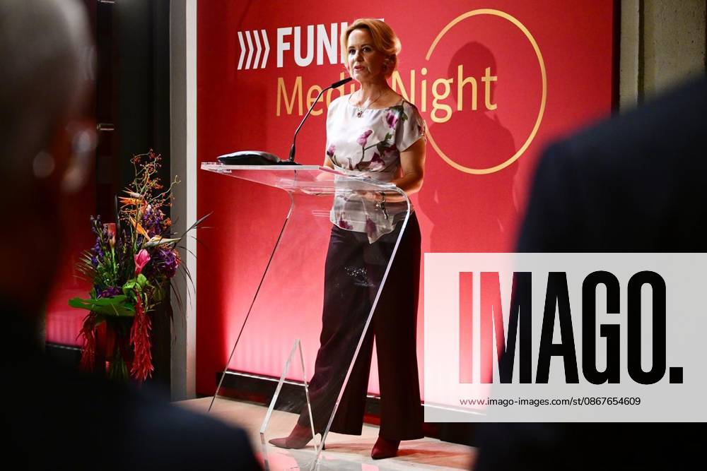 FUNKE Media Night ** FOR ** **Media Night at Stue, Julia Becker, publisher of the Funke Media Group, photographed on September 23, 2026, in Berlin Berlin Berlin Berlin Copyright MaurizioxGambarini