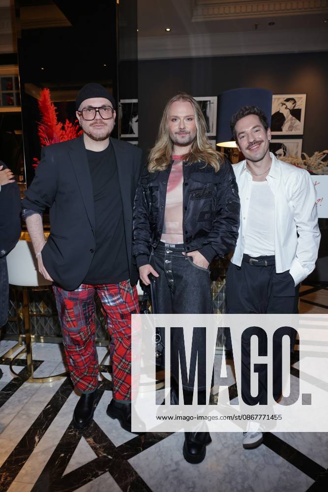 Riccardo Simonetti Book Launch: Bambi Mercury, Jack Strify, Nico Stank; Riccardo Simonetti presents his fifth book, When Is a Man a Man?, at The Ritz-Carlton, Berlin, on September 24, 2026