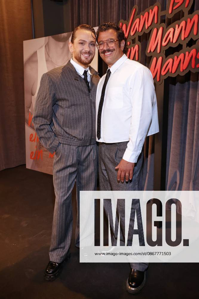 Riccardo Simonetti Book Launch: Riccardo Simonetti and husband Steven Riccardo Simonetti presents his fifth book, When Is a Man a Man? , at The Ritz-Carlton, Berlin, on September 24, 2026