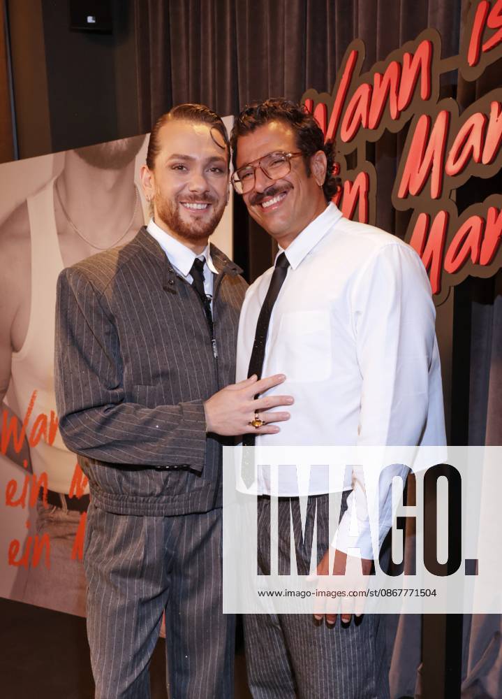 Riccardo Simonetti Book Launch: Riccardo Simonetti and husband Steven Riccardo Simonetti presents his fifth book, When Is a Man a Man? , at The Ritz-Carlton, Berlin, on September 24, 2026