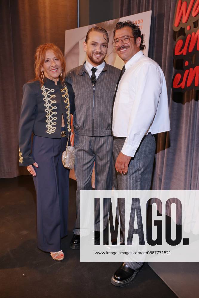 Riccardo Simonetti Book Launch: Anna Simonetti, Riccardo Simonetti, and husband Steven Riccardo Simonetti presents his fifth book, When Is a Man a Man? , at The Ritz-Carlton, Berlin, on September 24, 2026