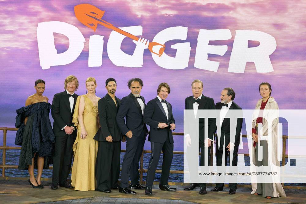 Digger Global Film Premiere Sophie Wilde, Jesse Plemons, Sandra Hüller, Riz Ahmed, Director Alejandro G. Inárritu, Tom Cruise, John Goodman, Michael Stuhlbarg, Emma D’ Arcy attend the Digger film and TV charity performance and global premiere at the Leicester Square Gardens, London. 22nd September 2026.