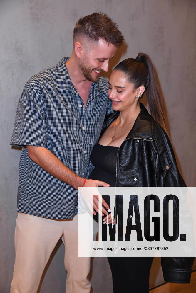 Julian Classen with his girlfriend Palina Miner at the CODE RED BY TK MAXX STORE REOPENING at Alexanderplatz in Berlin on September 24, 2026