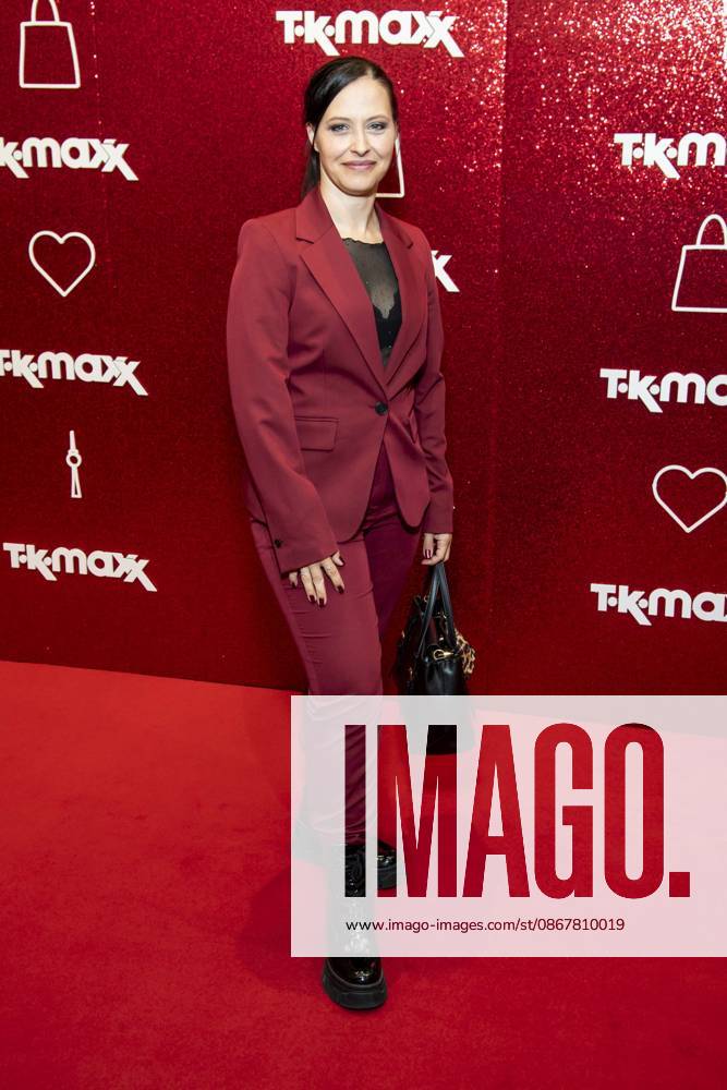 ABB TKMAXX Nadja Jo Klapper appeared on the red carpet at the grand reopening of the TK Maxx store on Alexanderplatz on September 24, 2026, in Berlin, Germany