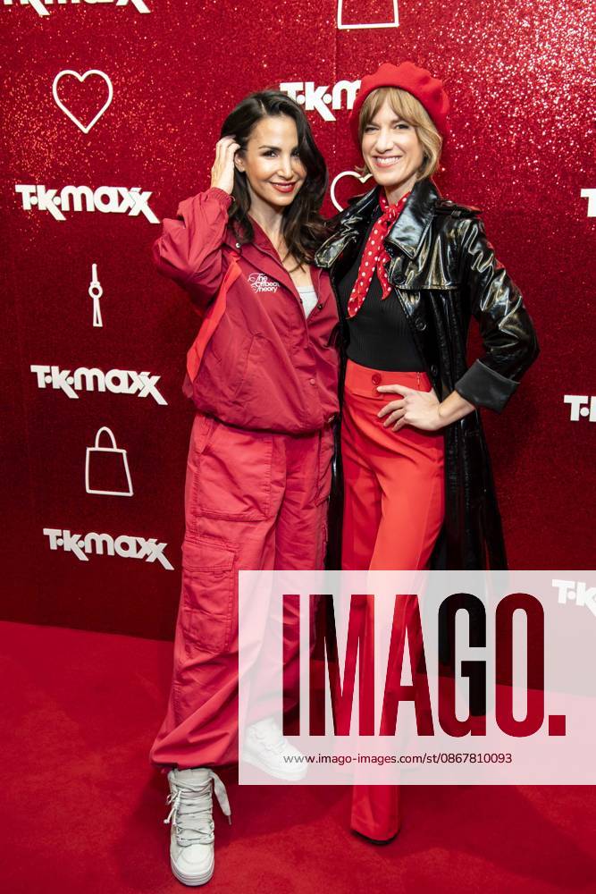 ABB TKMAXX: Sila Sahin and Isabell Horn appeared on the red carpet at the grand reopening of the TK Maxx store on Alexanderplatz on September 24, 2026, in Berlin, Germany