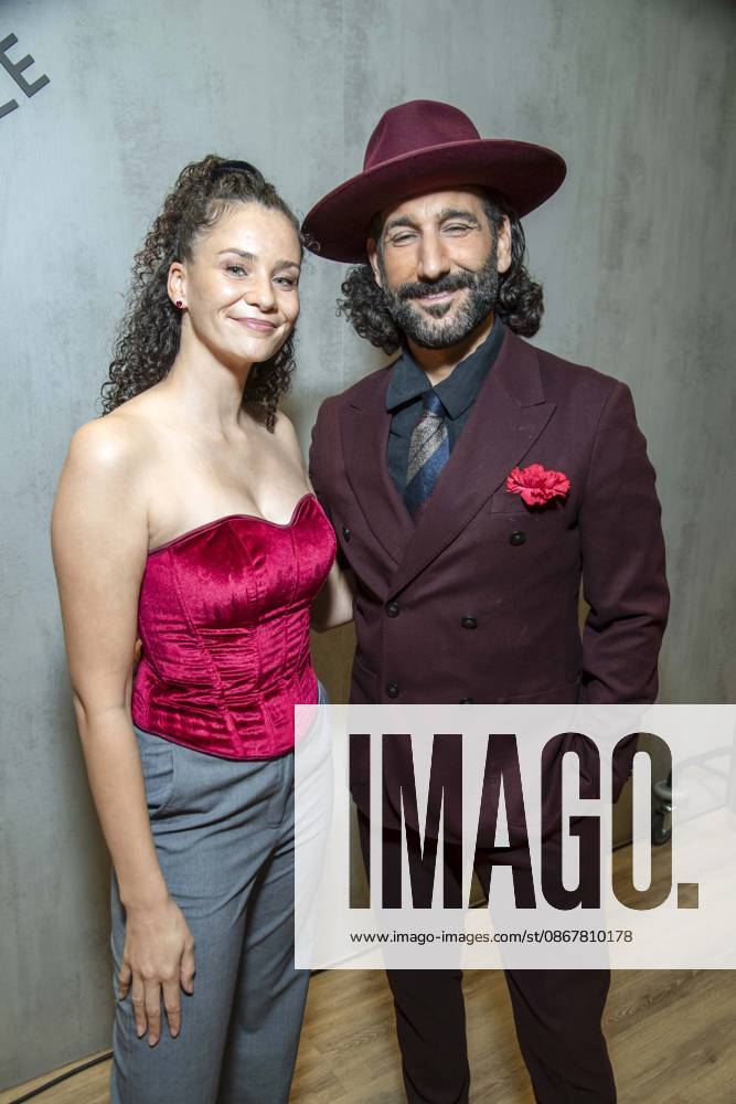 ABB TKMAXX Betty Taube and Massimo Sinato were guests on the red carpet at the grand reopening of the TK Maxx store on Alexanderplatz on September 24, 2026, in Berlin, Germany