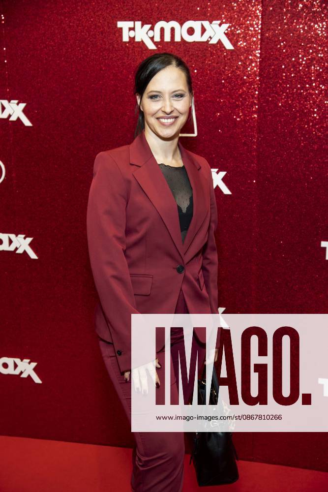 ABB TKMAXX Nadja Jo Klapper makes a guest appearance on the red carpet at the grand reopening of the TK Maxx store on Alexanderplatz on September 24, 2026, in Berlin, Germany
