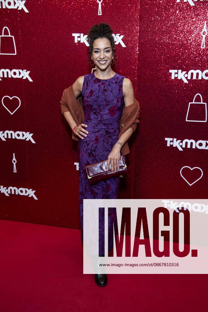 ABB TKMAXX s Nadja Benaissa made a guest appearance on the red carpet at the grand reopening of the TK Maxx store on Alexanderplatz on September 24, 2026, in Berlin, Germany