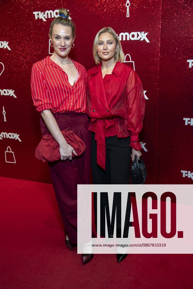 ABB TKMAXX: Anna Hofbauer and Sissi Melzer appeared on the red carpet at the grand reopening of the TK Maxx store on Alexanderplatz on September 24, 2026, in Berlin, Germany