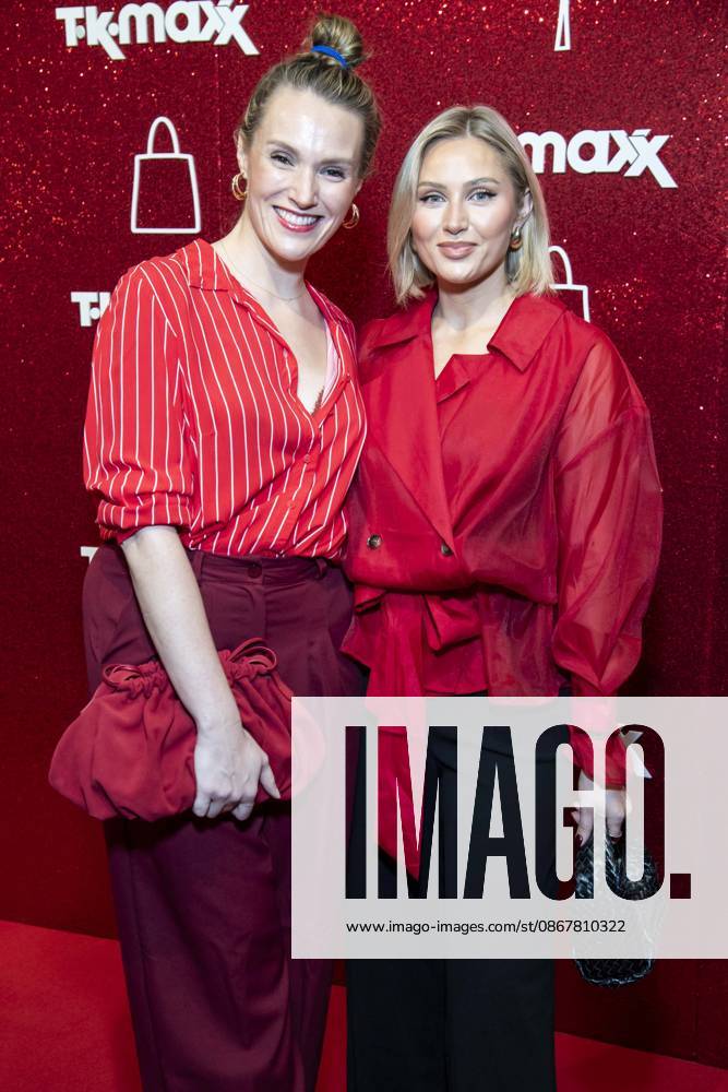 ABB TKMAXX: Anna Hofbauer and Sissi Melzer appeared on the red carpet at the grand reopening of the TK Maxx store on Alexanderplatz on September 24, 2026, in Berlin, Germany