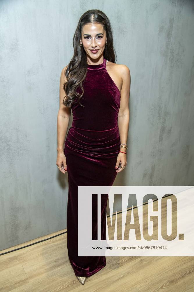 ABB TKMAXX: Sarah Engels makes a guest appearance on the red carpet at the grand reopening of the TK Maxx store on Alexanderplatz on September 24, 2026, in Berlin, Germany