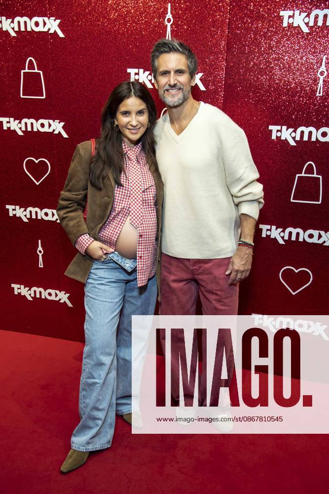 ABB TKMAXX s Chryssanthi Kavazi and Tom Beck made a guest appearance on the red carpet at the grand reopening of the TK Maxx store on Alexanderplatz on September 24, 2026, in Berlin, Germany