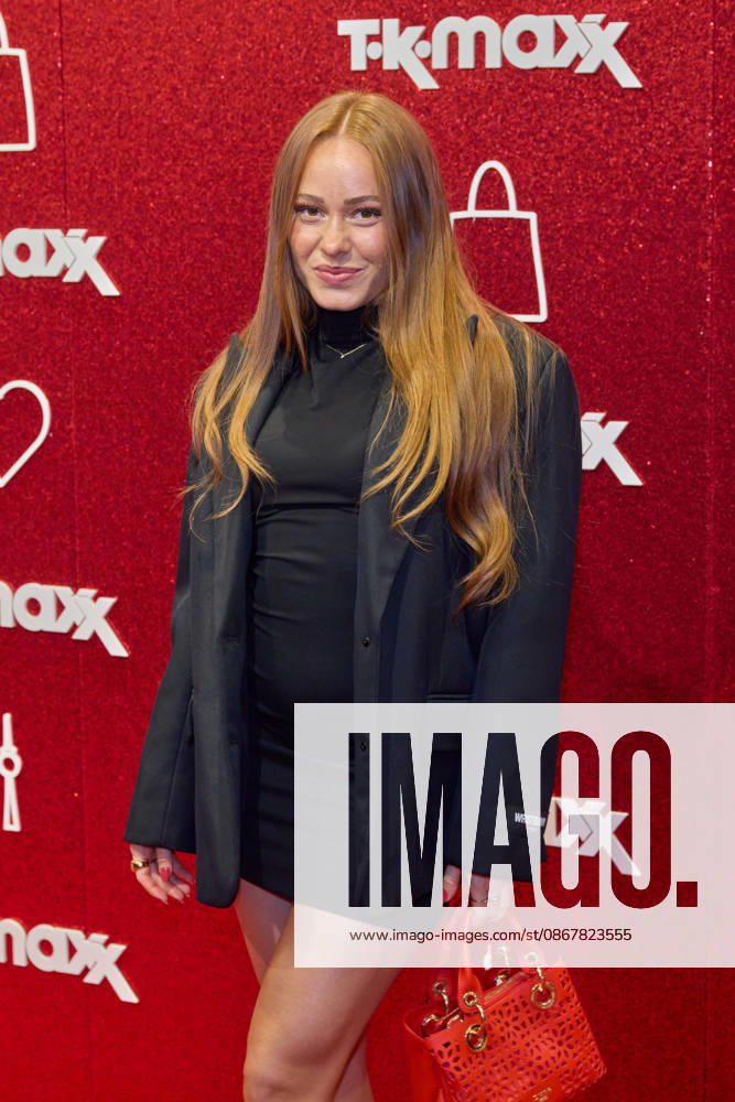 Leonie Basler Leoobalys Reopening Following the Expansion of the TK Maxx Store During the CODE RED Night at Alexanderplatz in Berlin on September 24, 2026 TK Maxx Store Reopening