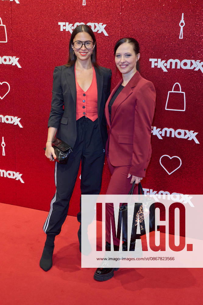 Zora Alber and Nadja Jo Klapper: Reopening of the expanded TK Maxx store during the CODE RED Night event at Alexanderplatz in Berlin on September 24, 2026. TK Maxx Store Reopening