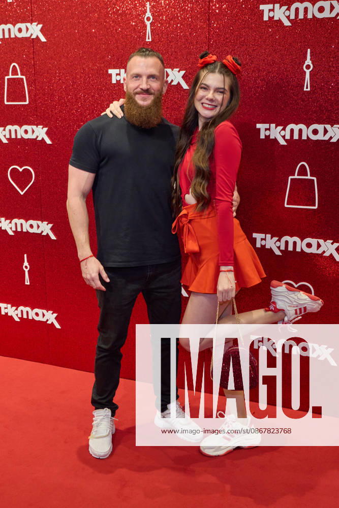 Toni Adriano Ammirabile and Klaudia Giez: Reopening of the expanded TK Maxx store during the CODE RED Night at Alexanderplatz in Berlin on September 24, 2026 TK Maxx Store Reopening