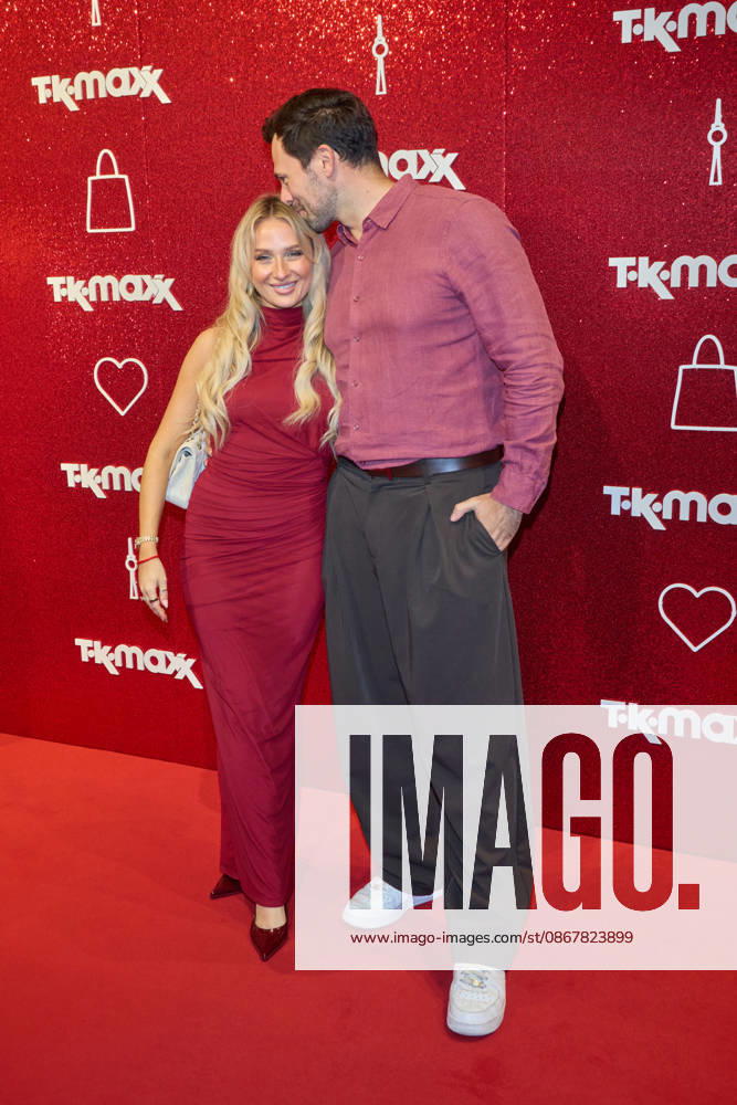 Jenny Koepper and Sebastian Klaus: Reopening of the expanded TK Maxx store as part of the CODE RED Night event at Alexanderplatz in Berlin on September 24, 2026 TK Maxx Store Reopening