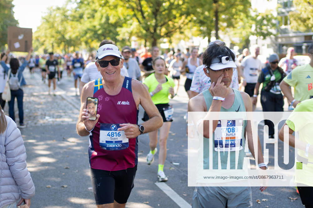 Berlin, September 27, 2026, 52nd BMW Berlin Marathon, Scenes from Hohenzollerndamm in the Wilmersdorf district