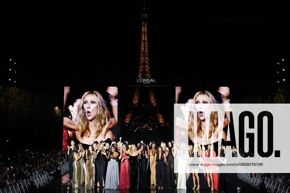 PFW - Celine Dion at LOreal Runway in Paris FA Canadian singer Celine Dion performs after the runway of l Oreal Paris for the Women s Spring Summer 2027 collection fashion during the Paris Fashion Week, on September 28, 2026. Photo by Firas Abdullah ABACAPRESS.COM Paris Ile-de-France France