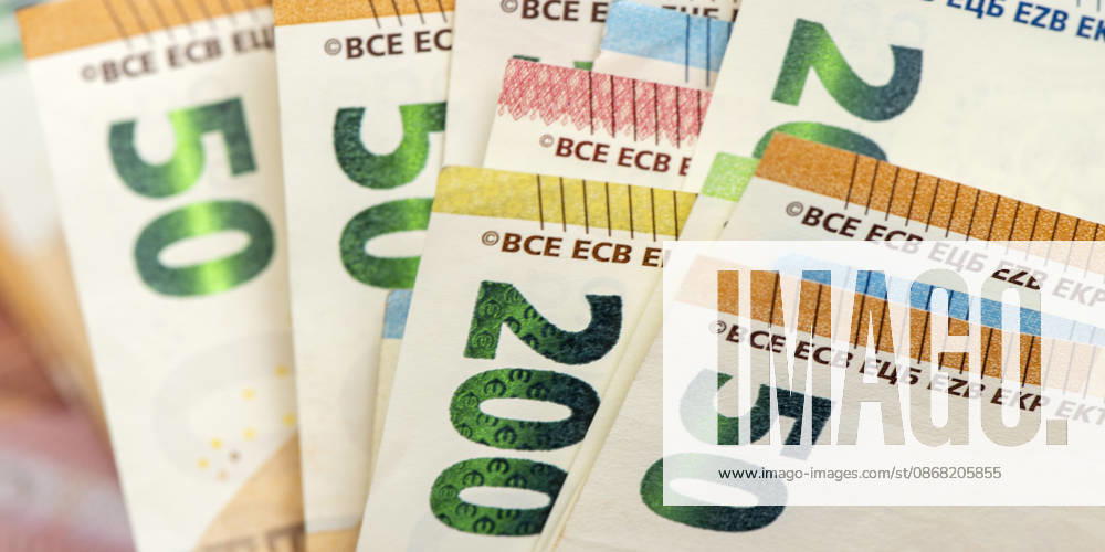 Euro Currency: Euro Banknotes as a Symbolic Image for the Euro Currency FOR