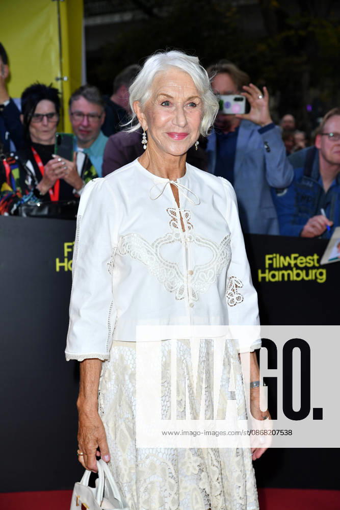 Helen Mirren at the ceremony to present the Douglas Sirk Award to Helen Mirren in Hamburg on September 29, 2026