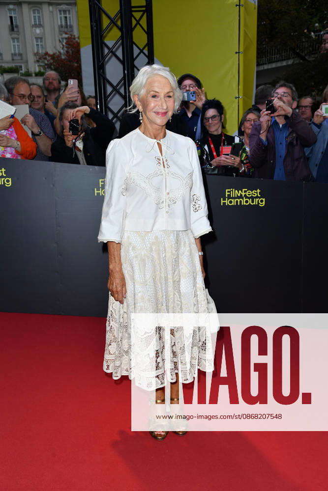 Helen Mirren at the ceremony to present the Douglas Sirk Award to Helen Mirren in Hamburg on September 29, 2026