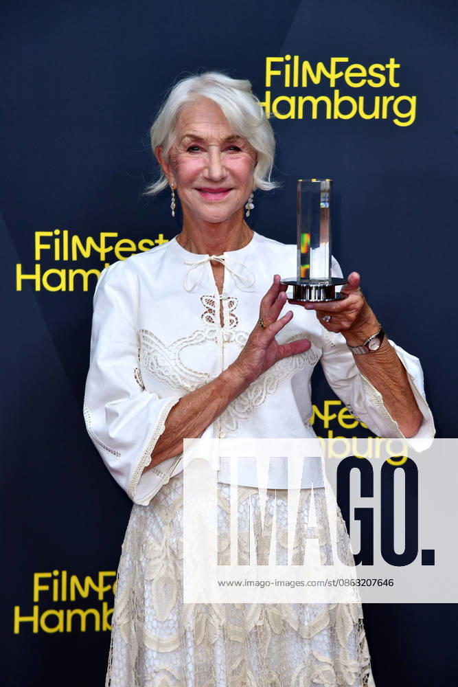Helen Mirren at the ceremony to present the Douglas Sirk Prize to Helen Mirren in Hamburg on September 29, 2026