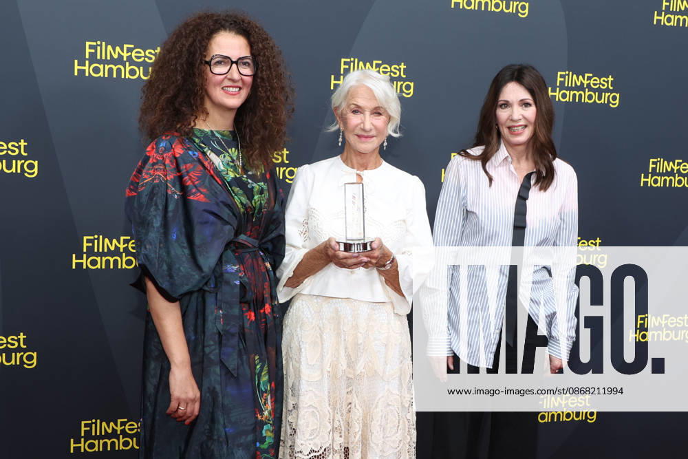HAMBURG FILM FESTIVAL 2026, Day 5: Malika Rabahallah, Helen Mirren, Iris Berben, Douglas Sirk Award Ceremony, Hamburg Film Festival