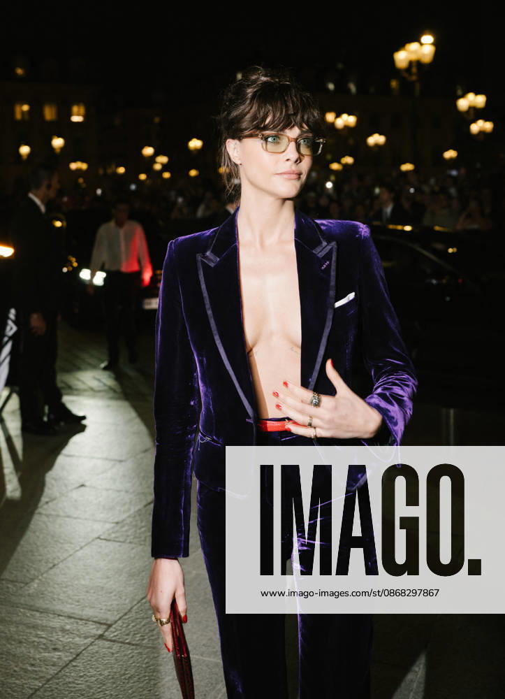 Cara Delevingne at the Tom Ford Spring Summer 2027 Women’s Ready-to-Wear Collection fashion show during Paris Fashion Week (PFW) on September 30, 2026. Sam Delpech, Bestimage. Celebrities at the Tom Ford Spring Summer 2027 Women’s’s Ready-to-Wear Collection at Paris Fashion Week (PFW) on September 30, 2026, Paris, France